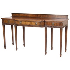 George III Style Mahogany Sideboard