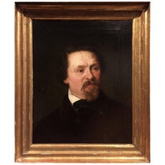 August Jernberg, Portrait of Rademacher, 1853