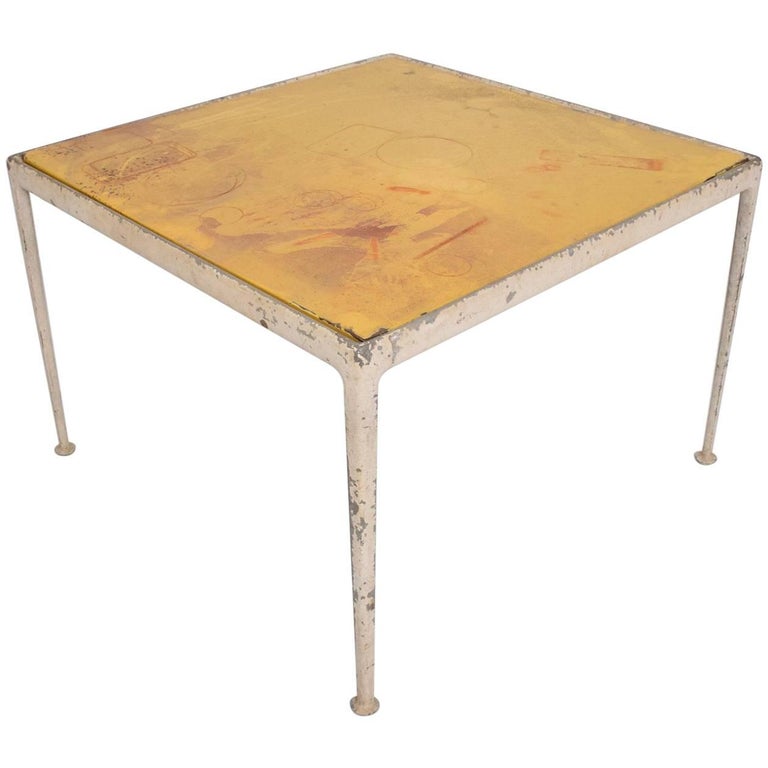Vintage Original Richard Schultz Outdoor Dining Table for Knoll at 1stDibs