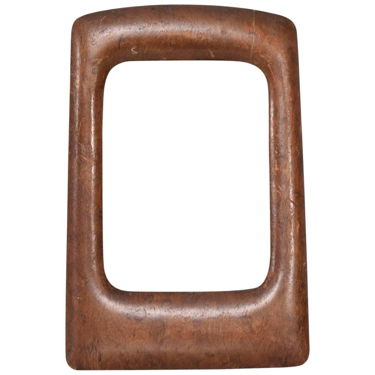 Antique German Burl Wood Picture Frame at 1stDibs