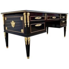 Impressive Big Napoleon 3 Desk Writing Table,  France