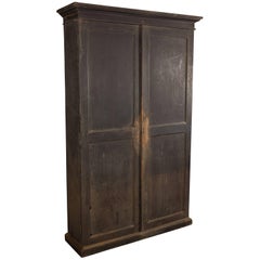 Victorian Oak Wardrobe in Original Condition