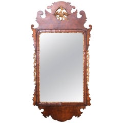 19th Century Chippendale Mahogany Mirror