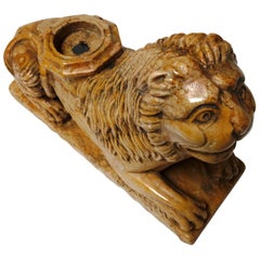 Early 18th Century Italian Marble Candle Stand