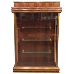Fine Quality Art Deco Period Bronze Mounted Display Cabinet