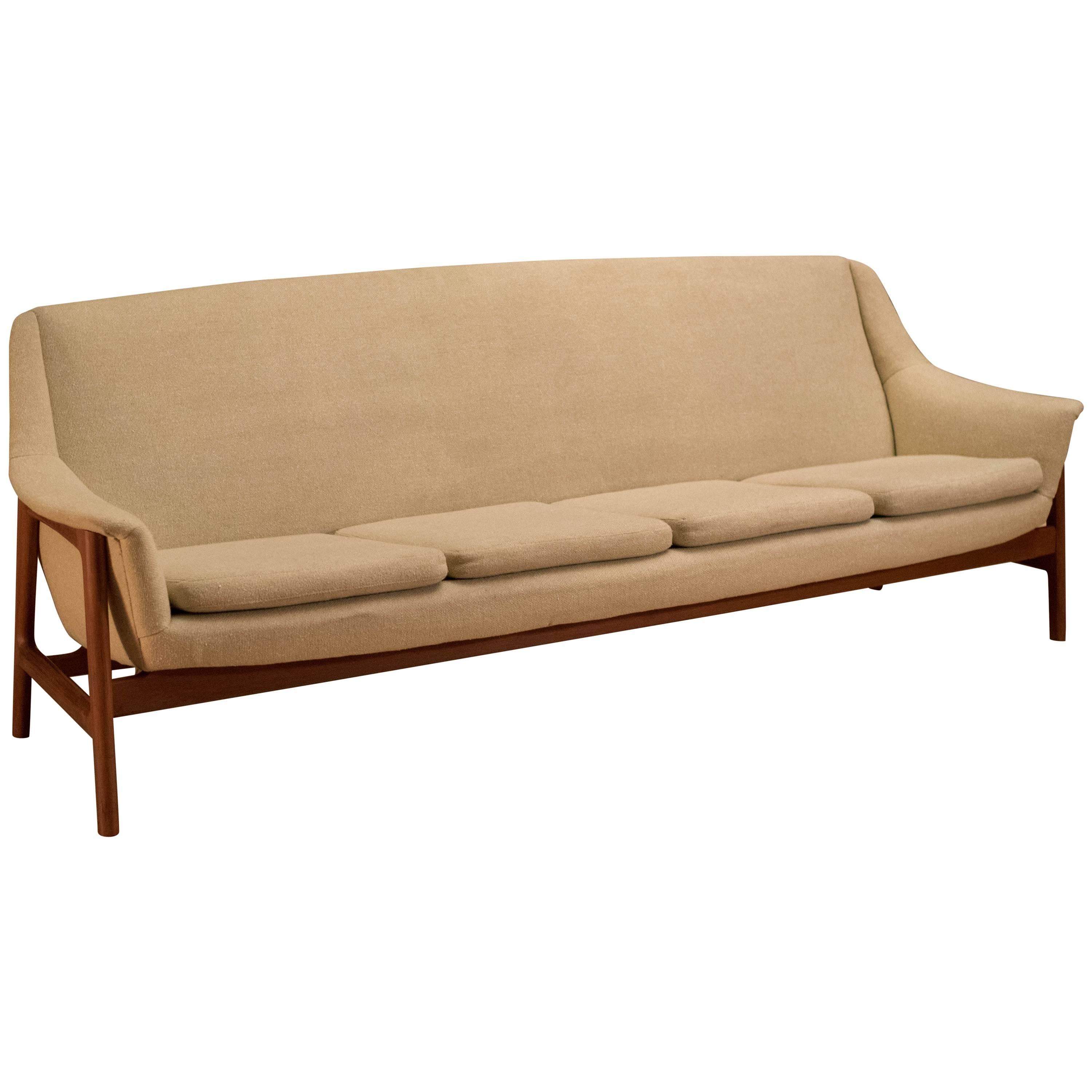 Midcentury Teak Sofa by DUX