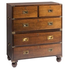 Campaign Chest of Drawers, England, circa 1930