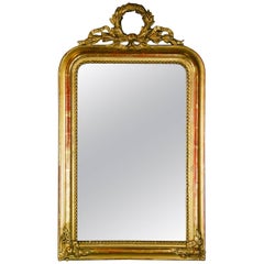 French 19th Century Louis Phillippe gilded Mirror