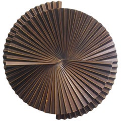 Single Large Fan Sconce Sculpture by Fabio Ltd