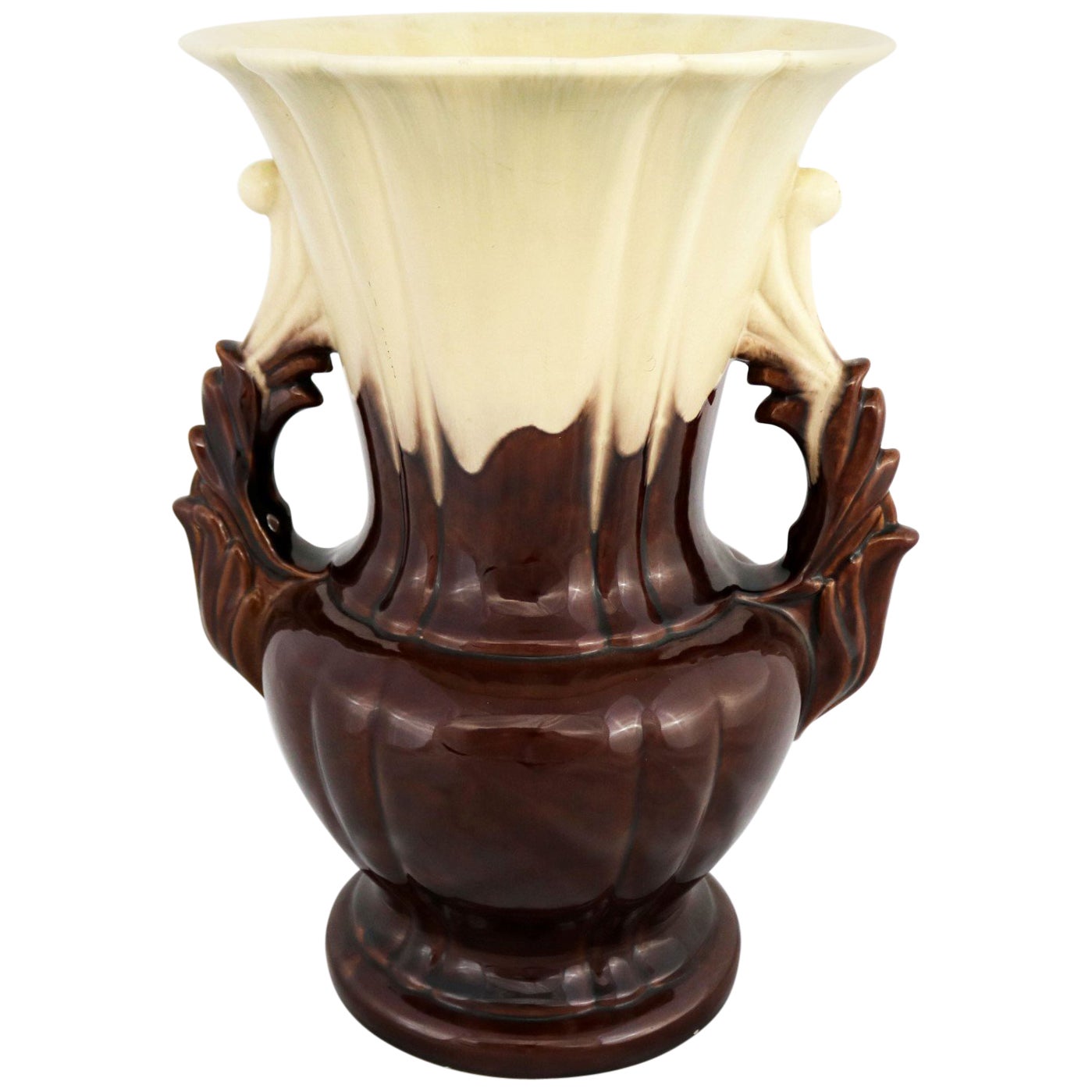 Contemporary Monumental Decorative Tall Mosaic Tile Glass Vase For Sale Contemporary Monumental Decorative Tall Mosaic Tile Glass Vase For Sale