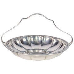 Art Deco Sterling Candy Basket by Wallacea