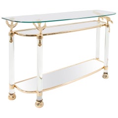 Hollywood Regency Console Tables