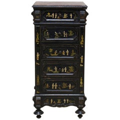 Cabinet Napoléon III Chinoiserie, France, vers 1880