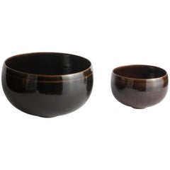 Two Ceramic Bowls Designed by Herman Kähler
