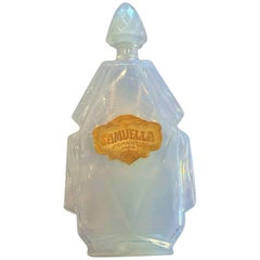 Art Deco Opalescent Perfume Bottle, Sabino Samuella, Paris