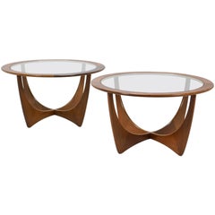 Pair of V.B. Wilkins Astro Tables by G-Plan