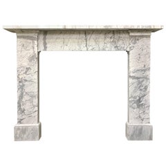 Antique Victorian Marble Fireplace Surround