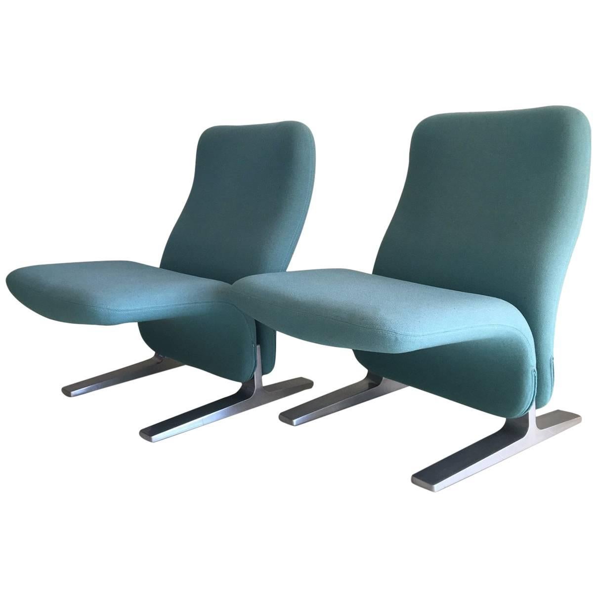 Pierre Paulin Lounge Chairs Model Concorde, for Artifort, 1960s