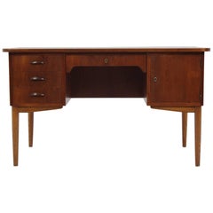 1960s Danish Teak Writing Desk