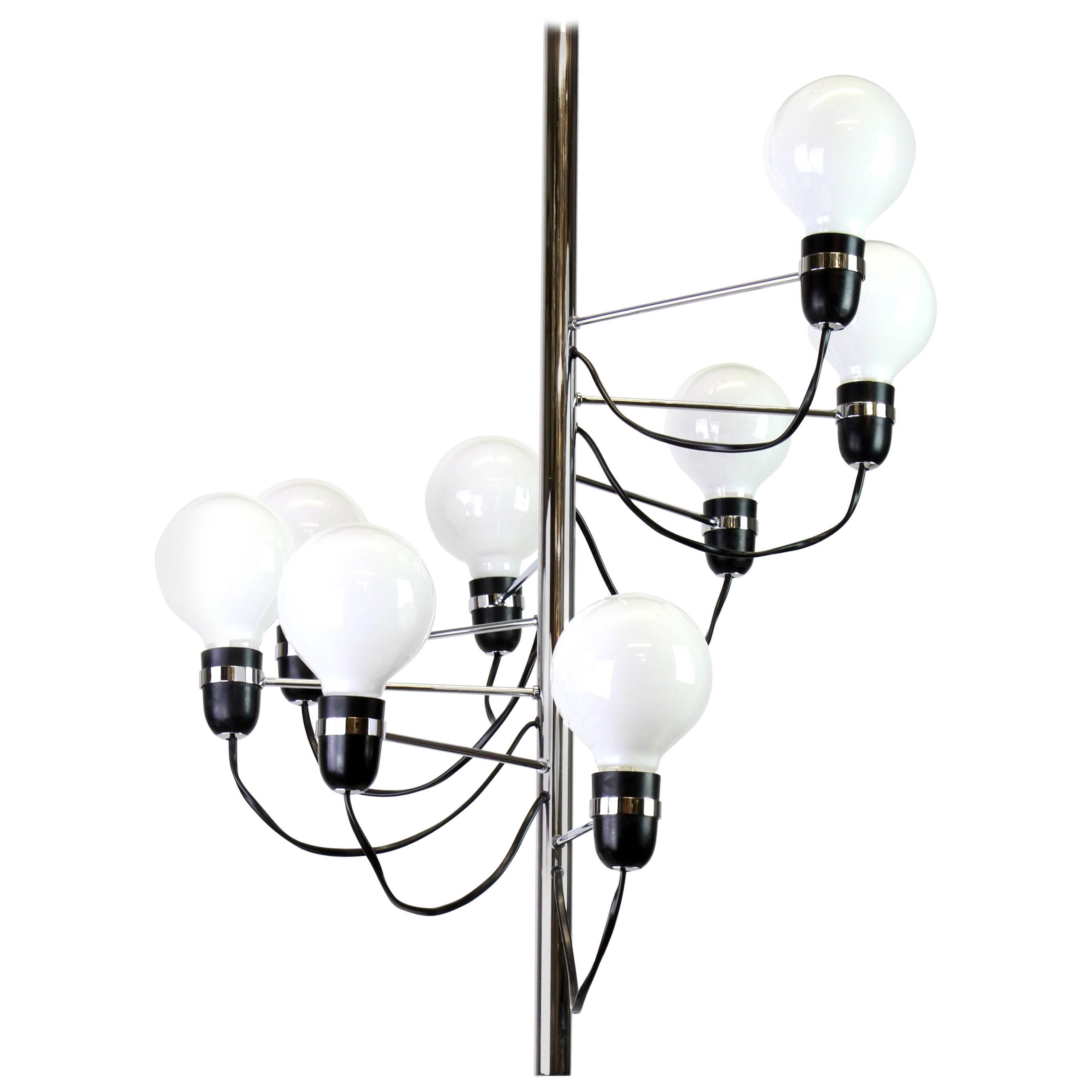Flos Spiralling Pendant Lamp by Gino Sarfatti