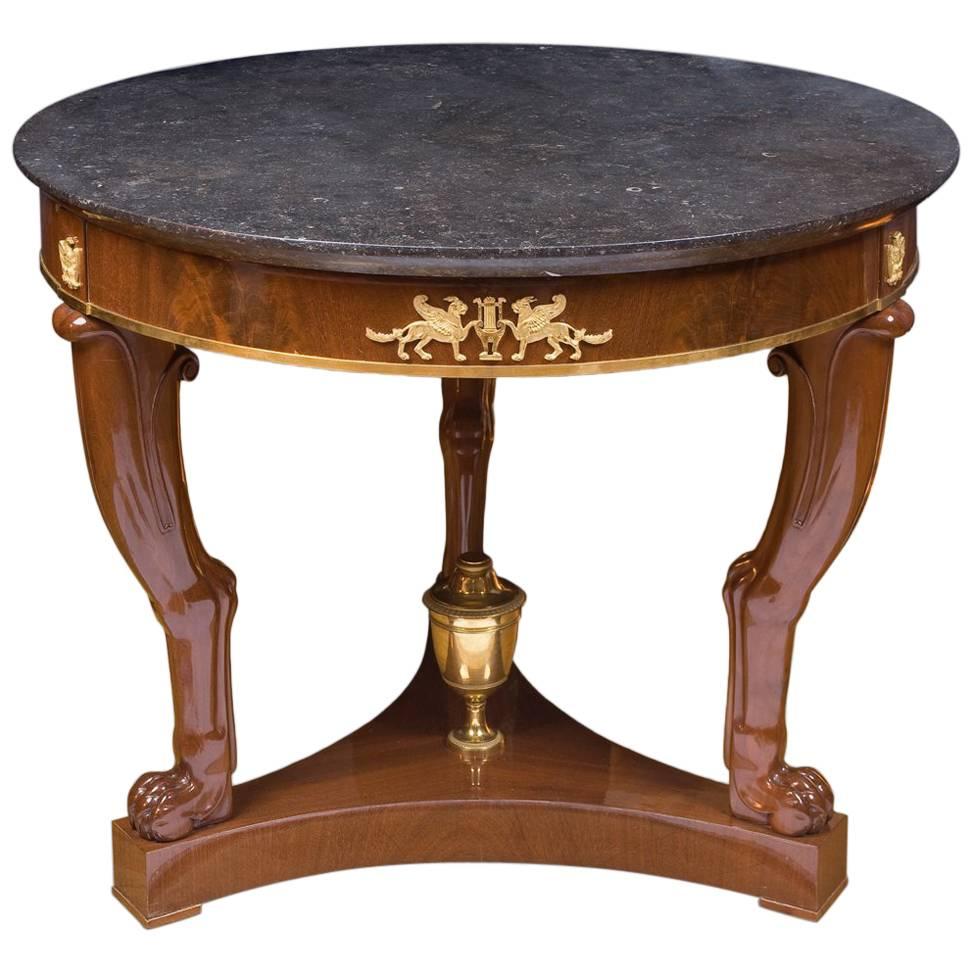 French Center Table, Early 19th Century