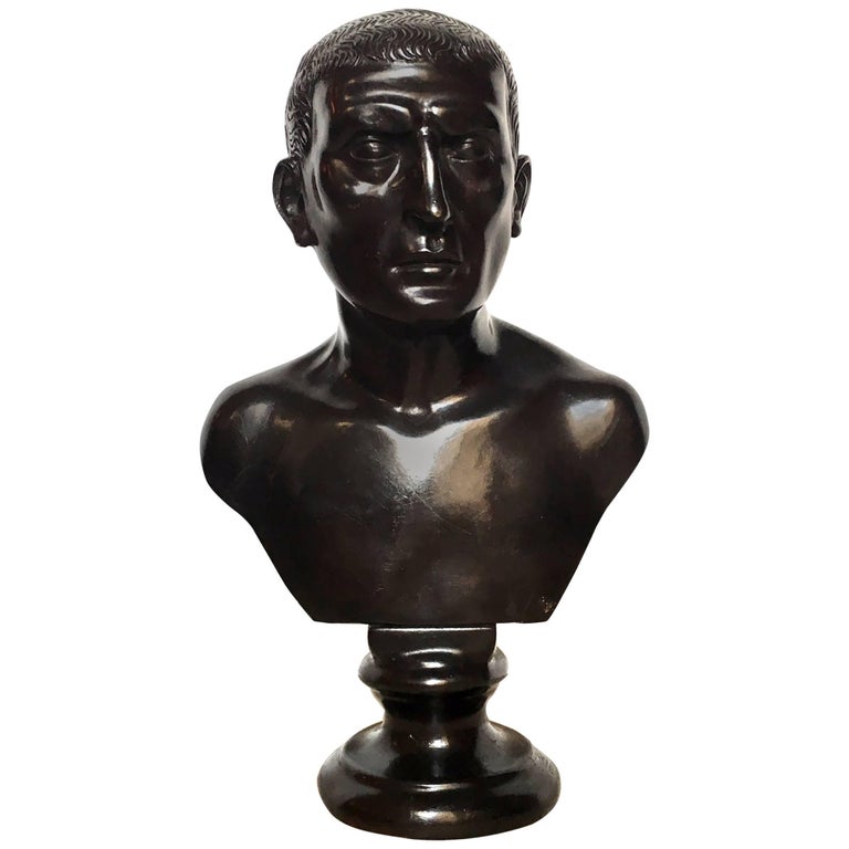 19th Century Italian Bronze Bust For Sale at 1stdibs