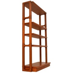 1960s Danish Teak Vintage Bookcase or Room Divider