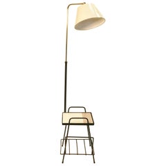  Floor Lamp with Table, 1950s, France