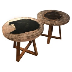 Pair of Round Tables
