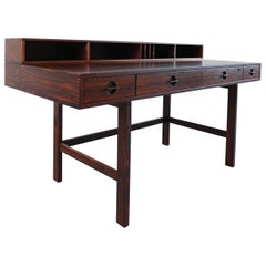 Peter Løvig Nielsen/Jens Quistgaard Flip Top Desk in Rosewood, Denmark, 1966