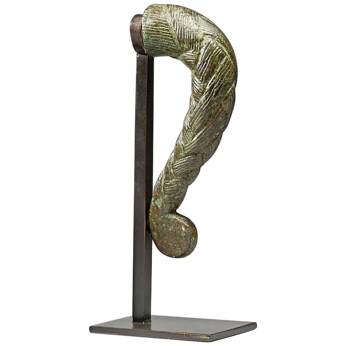 Bronze Braid Egypt, Late Period, 6th Century BC For Sale