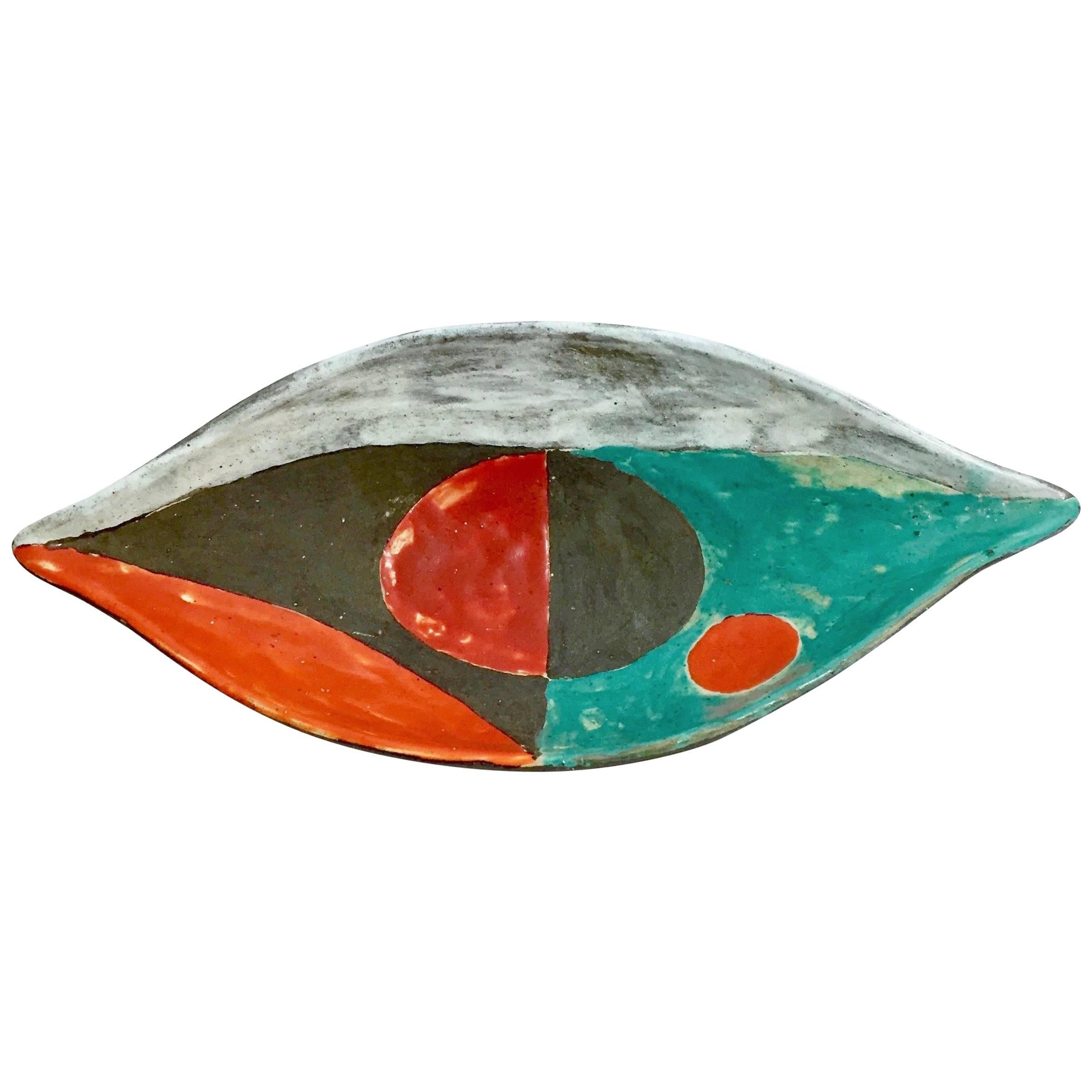 Gilbert Valentin - Mid Century Modern Ceramic Bowl For Sale