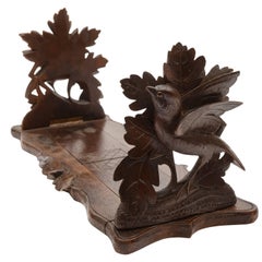 Black Forest Carved Book Rack, circa 1900