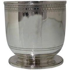 George III Antique Sterling Silver Sugar Bowl, London, 1807, John Emes