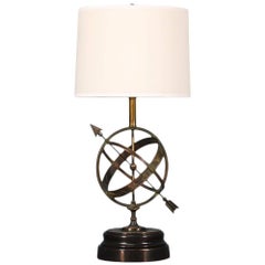 Frederick Cooper Astrological Zodiac Armillary Table Lamp