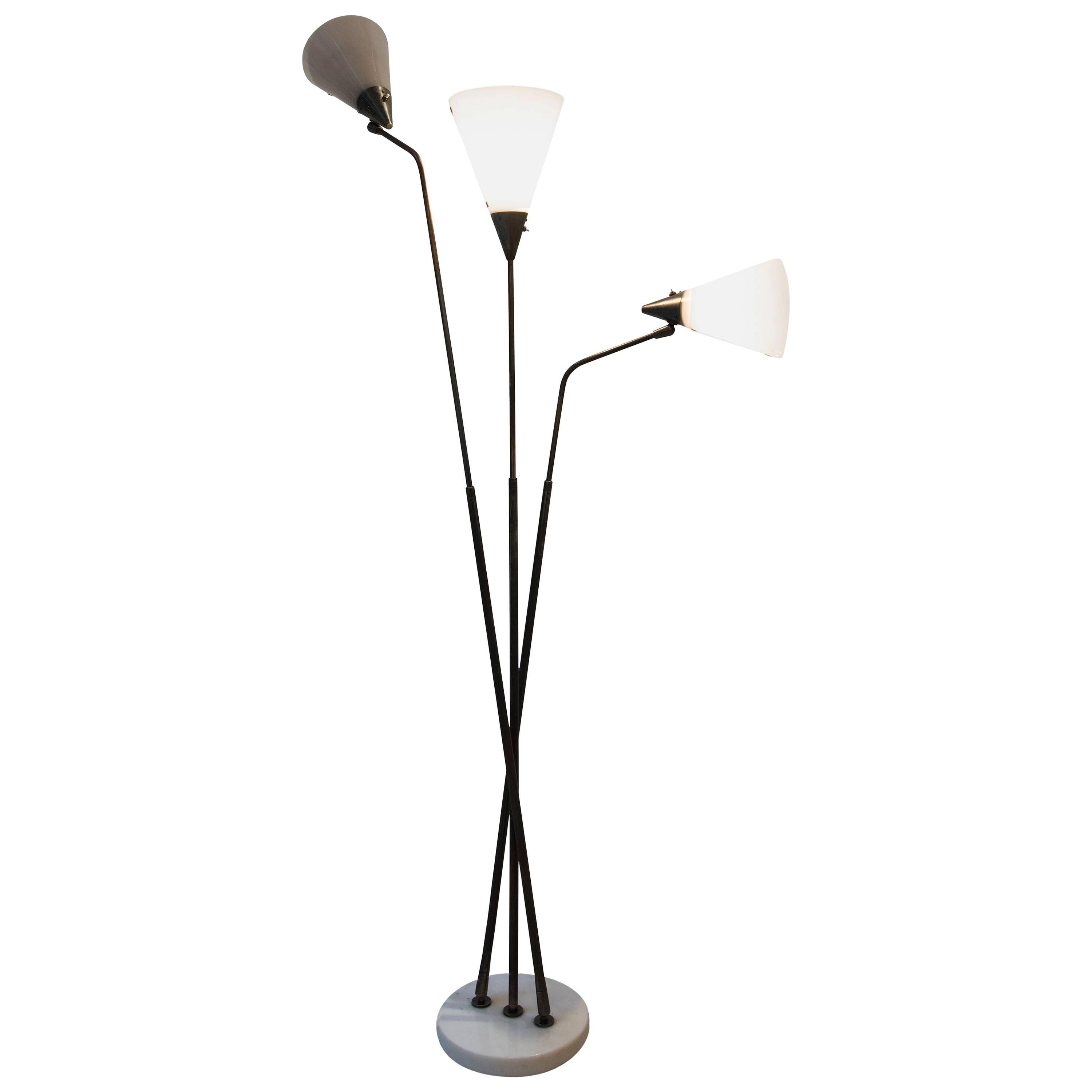 Giuseppe Ostuni, 1950, Floor Lamp for Oluce For Sale