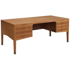 Alfred Hendrickx Writing Table in Teak, circa 1950