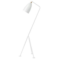 Greta Magnusson Grossman 'Grasshopper' Floor Lamp in White