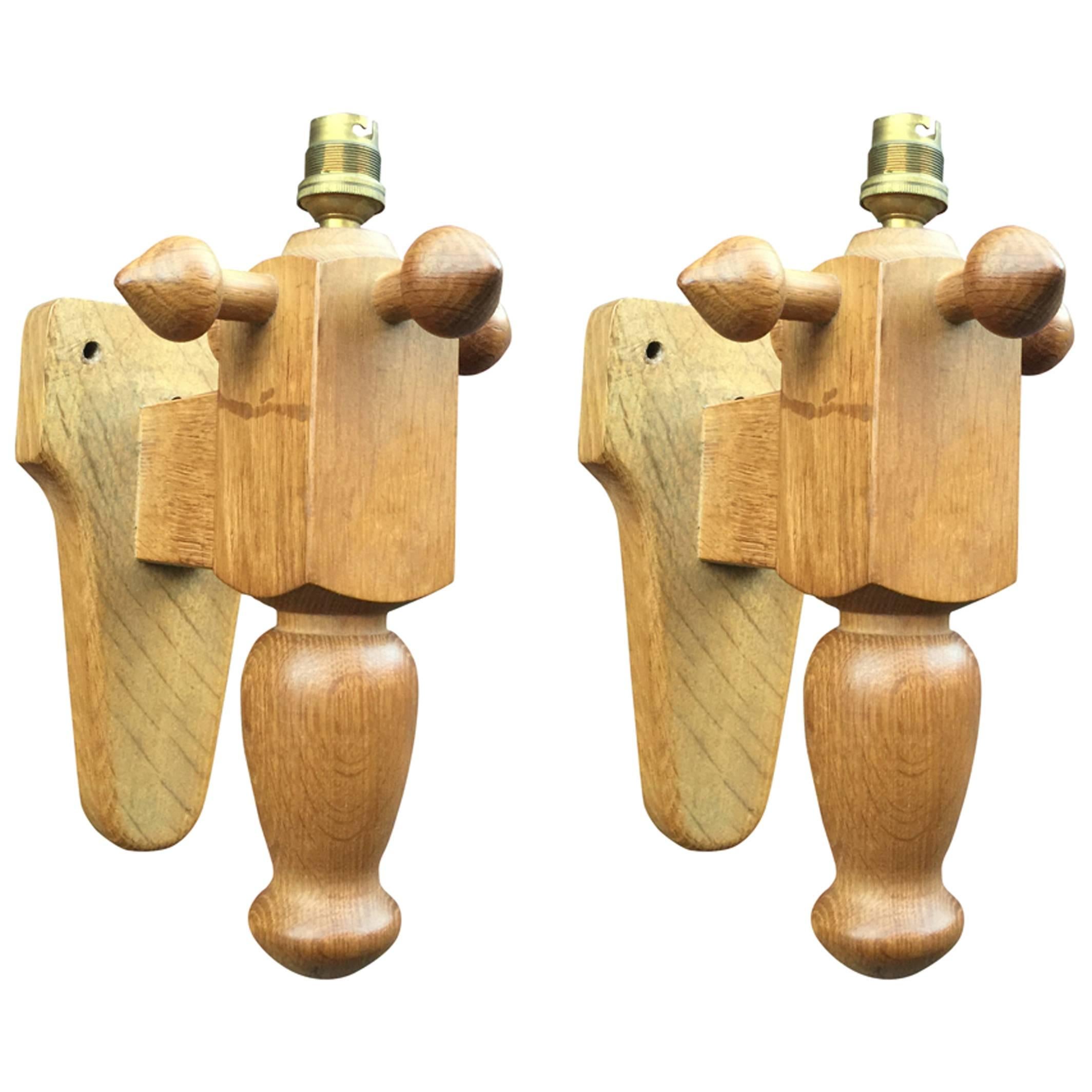 Pair of Guillerme et Chambron Wall Sconces