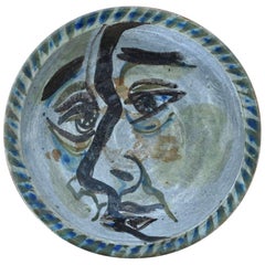 Midcentury Decorative Ceramic Dish by Phillip H. Paradise, California, 1950s