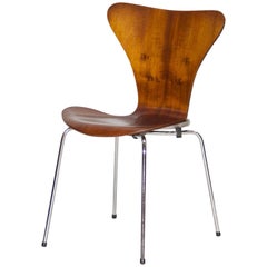 Chaise brésilienne du milieu du siècle Probjeto Modèle 3107 en contreplaqué, années 1955