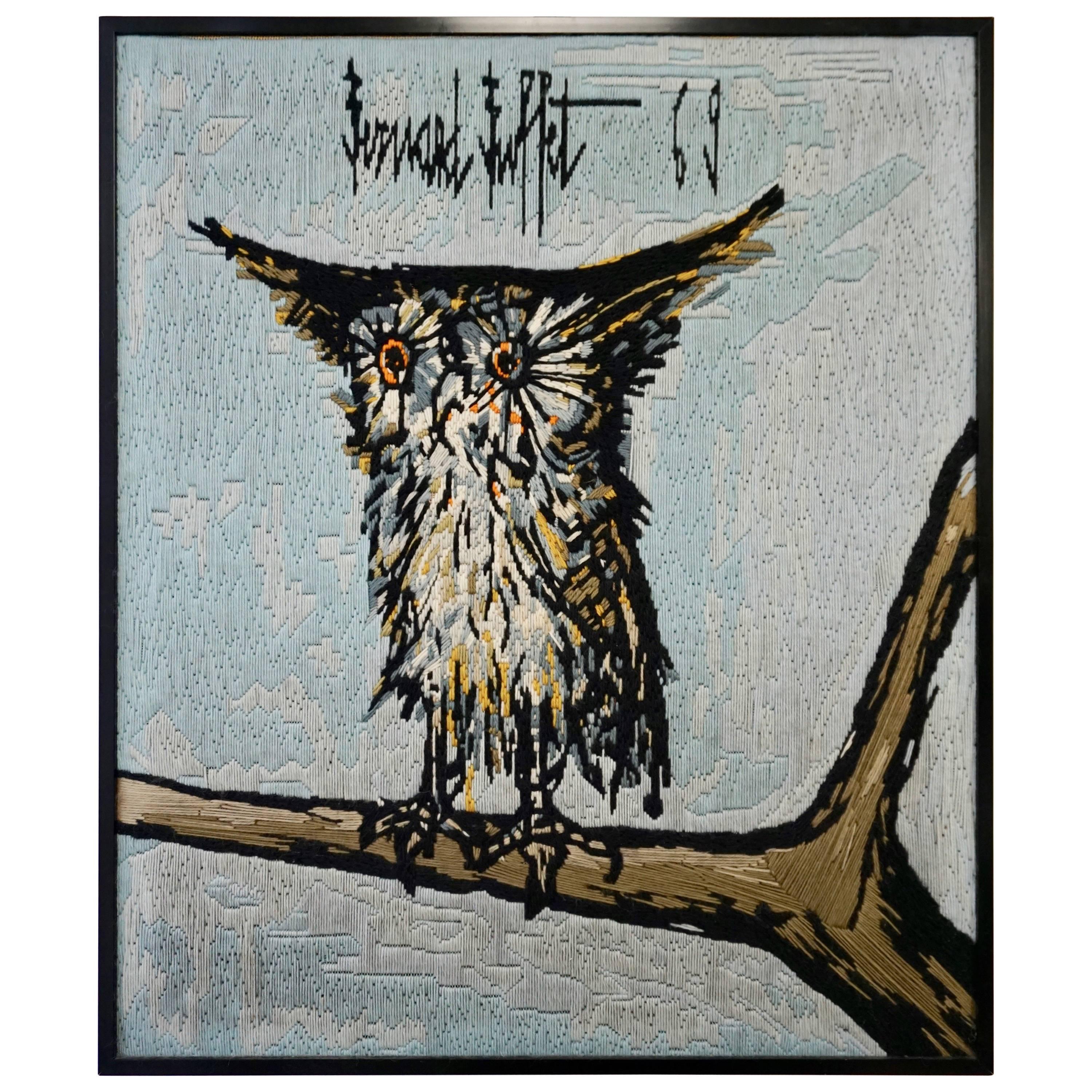 Bernard Buffet the Owl Tapestry, 1969