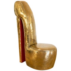 Andreas Wargenbrant "My Love to Louboutin" Sculpture in Gilded Bronze No. 3/8
