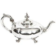 Antique Sterling Silver Teapot Paul Storr, 1836