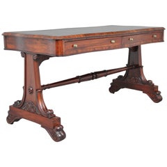 19th Century Rosewood Writing/Sofa Table