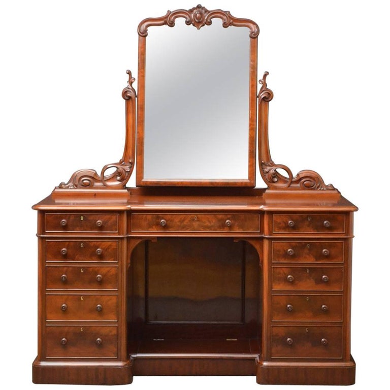 Victorian Mahogany Dressing Table at 1stDibs victorian dressing table