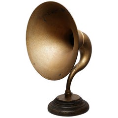 Early 20th Century Trimm Concert Model Speaker Horn, circa 1920s