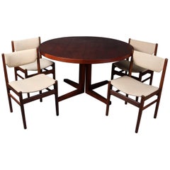 Midcentury Danish Modern John Mortensen for Heltborg Mobler Dining Set