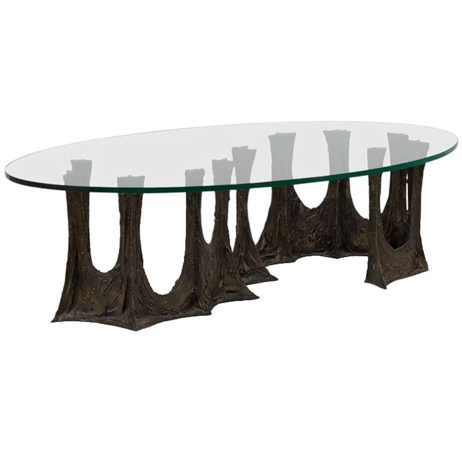 Paul Evans Studio for Directional Stalagmite Coffee Table, 1970 For Sale
