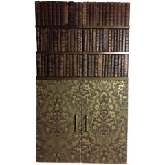 Late 19th Century Panels of 18th Century French Bookbinds
